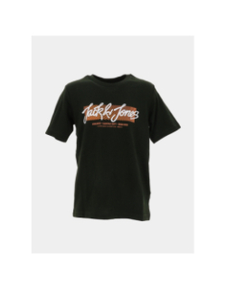 T-shirt urban vert foncé garçon - Jack & Jones