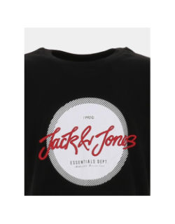 T-shirt urban noir garçon - Jack & Jones