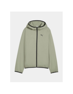 Veste coupe-vent polaire lined windbre vert enfant - Puma