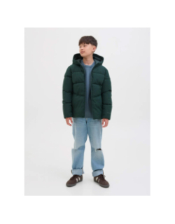 Doudoune global vert garçon - Jack & Jones