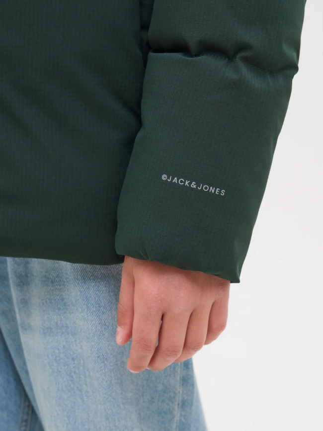 Doudoune global vert garçon - Jack & Jones