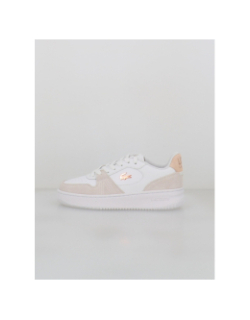 Baskets bi-matière l001 blanc femme - Lacoste