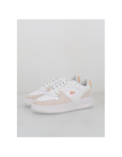 Baskets bi-matière l001 blanc femme - Lacoste