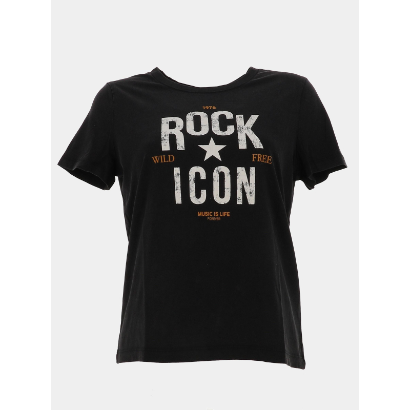 T-shirt gisla noir femme - Vero Moda