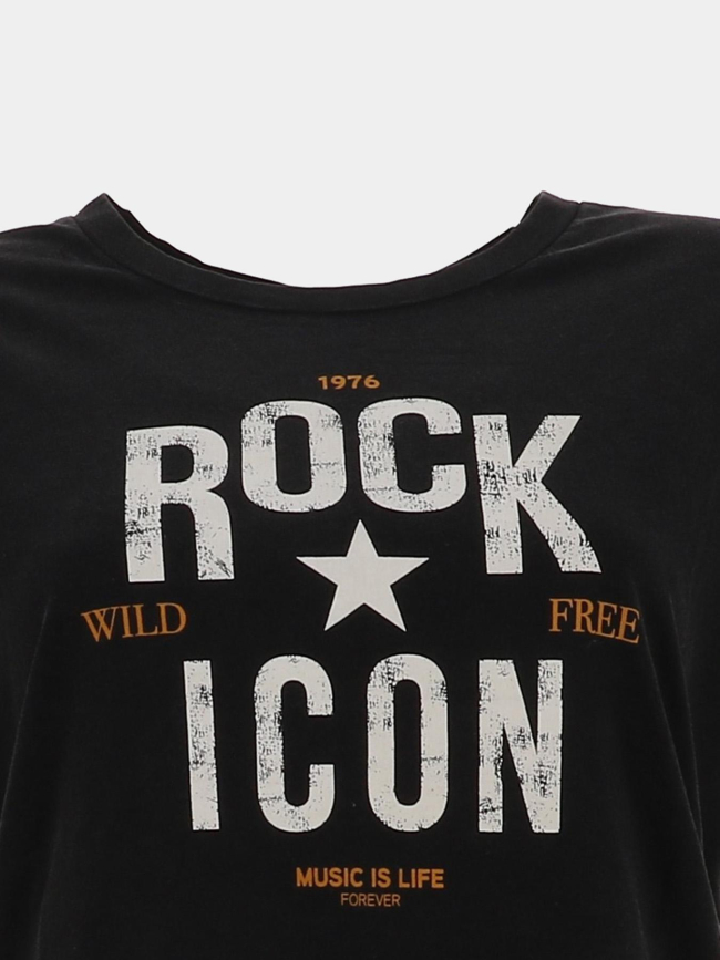 T-shirt gisla noir femme - Vero Moda