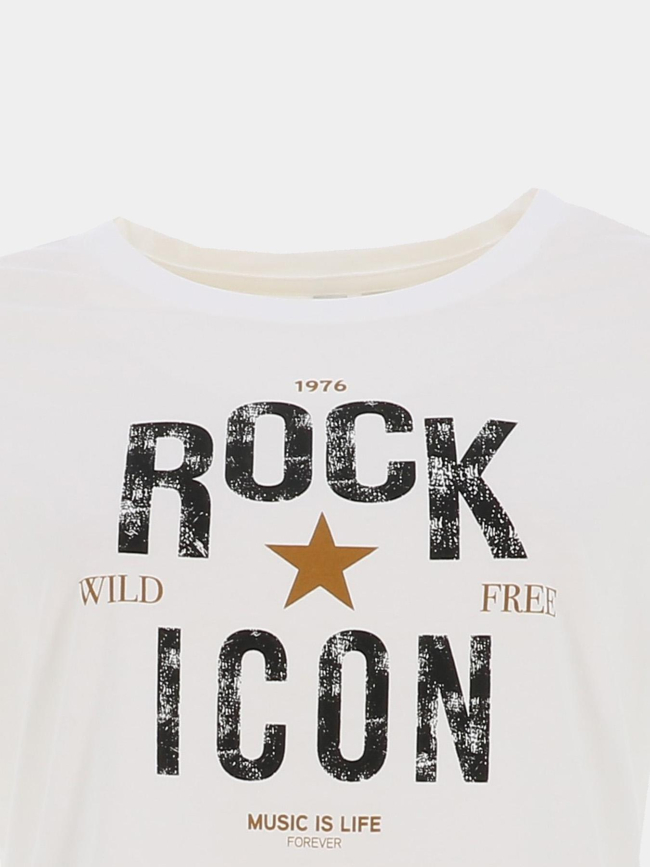 T-shirt gisla blanc femme - Vero Moda