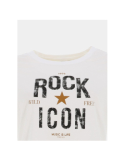 T-shirt gisla blanc femme - Vero Moda