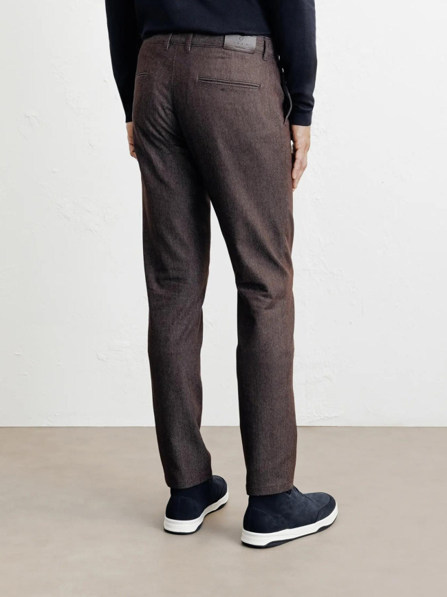 Pantalon chino perry marron homme - Izac