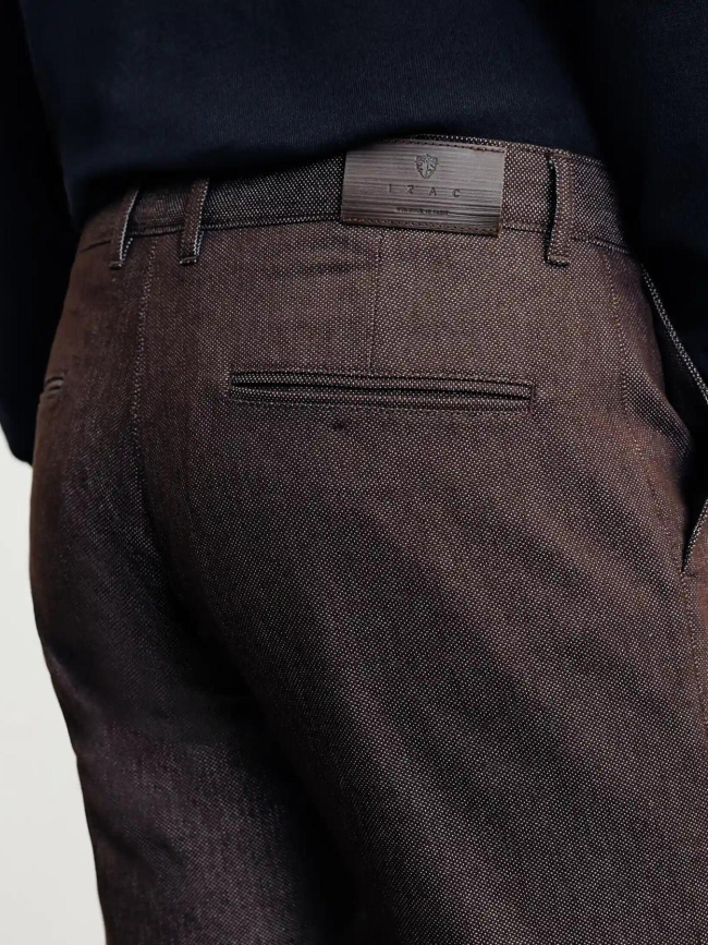 Pantalon chino perry marron homme - Izac