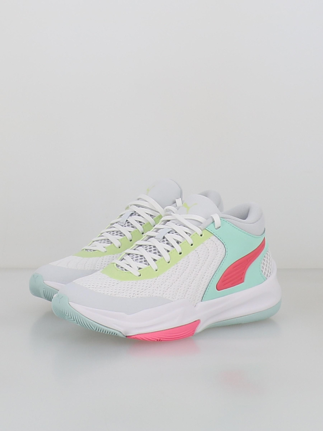 Chaussures de basketsball court pro 2 blanc enfant - Puma