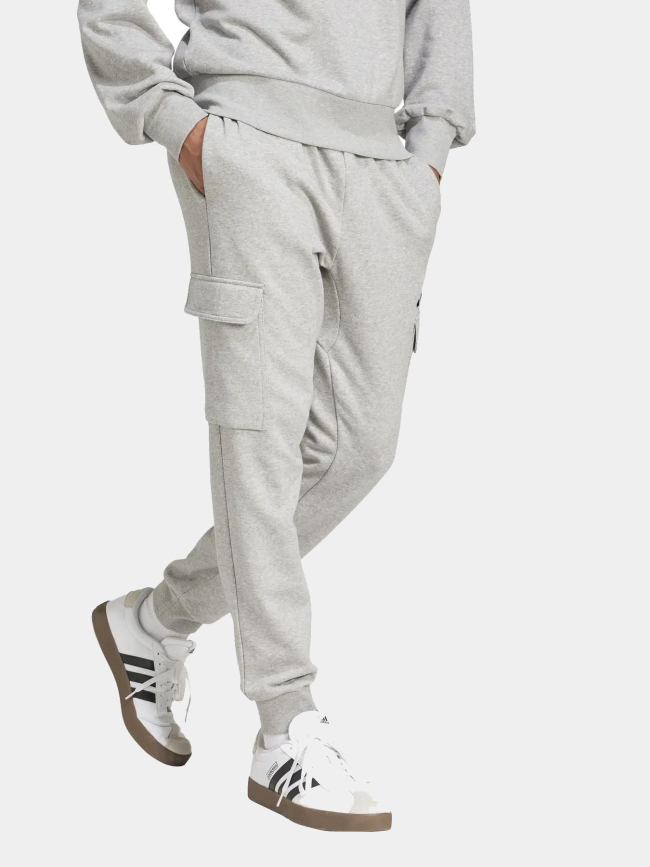 Jogging feelcozy chiné gris homme - Adidas