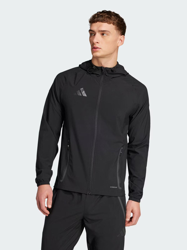 Veste de sport tiro 25 noir homme - Adidas