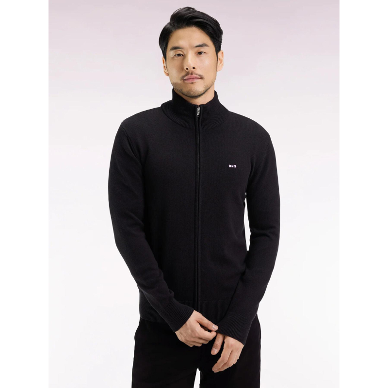 Gilet zippé dynamique noir homme - Eden Park