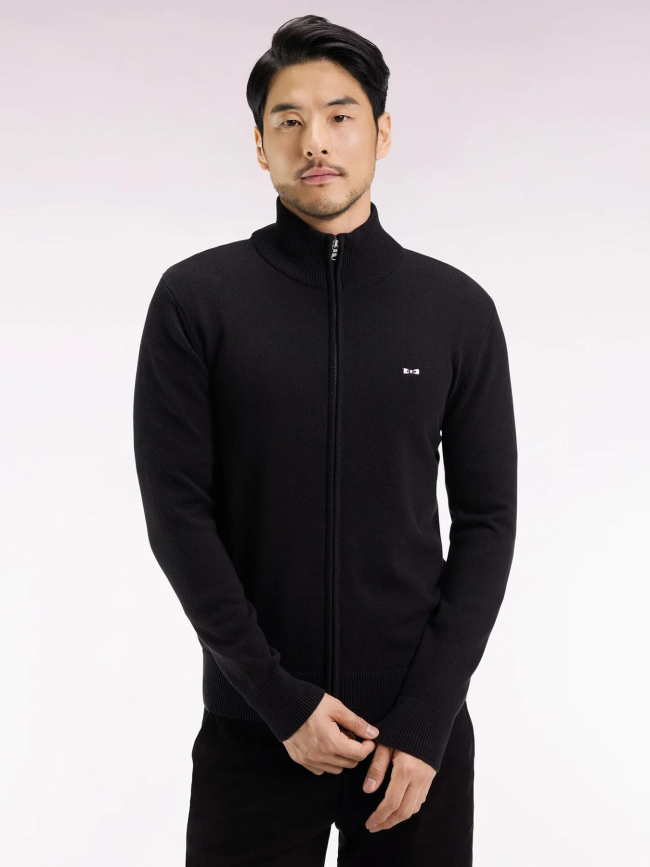 Gilet zippé dynamique noir homme - Eden Park