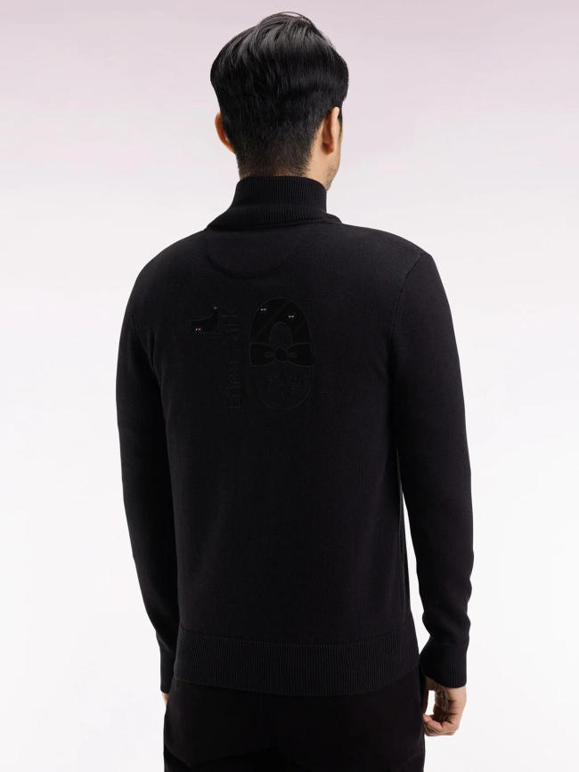 Gilet zippé dynamique noir homme - Eden Park