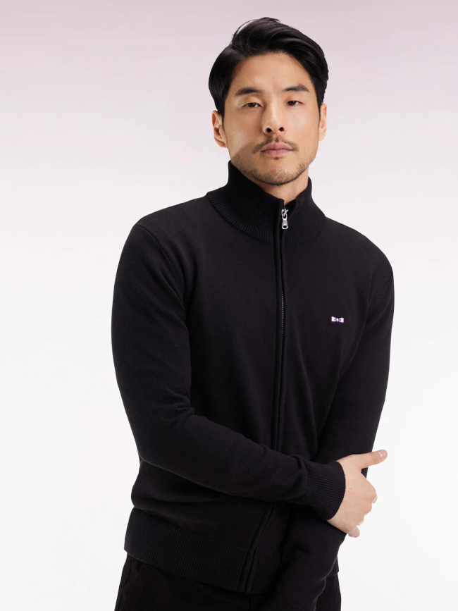 Gilet zippé dynamique noir homme - Eden Park