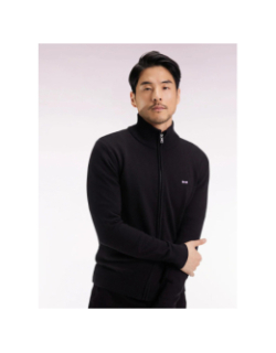 Gilet zippé dynamique noir homme - Eden Park