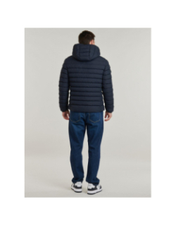 Doudoune à capuche fuji bleu marine homme - Superdry