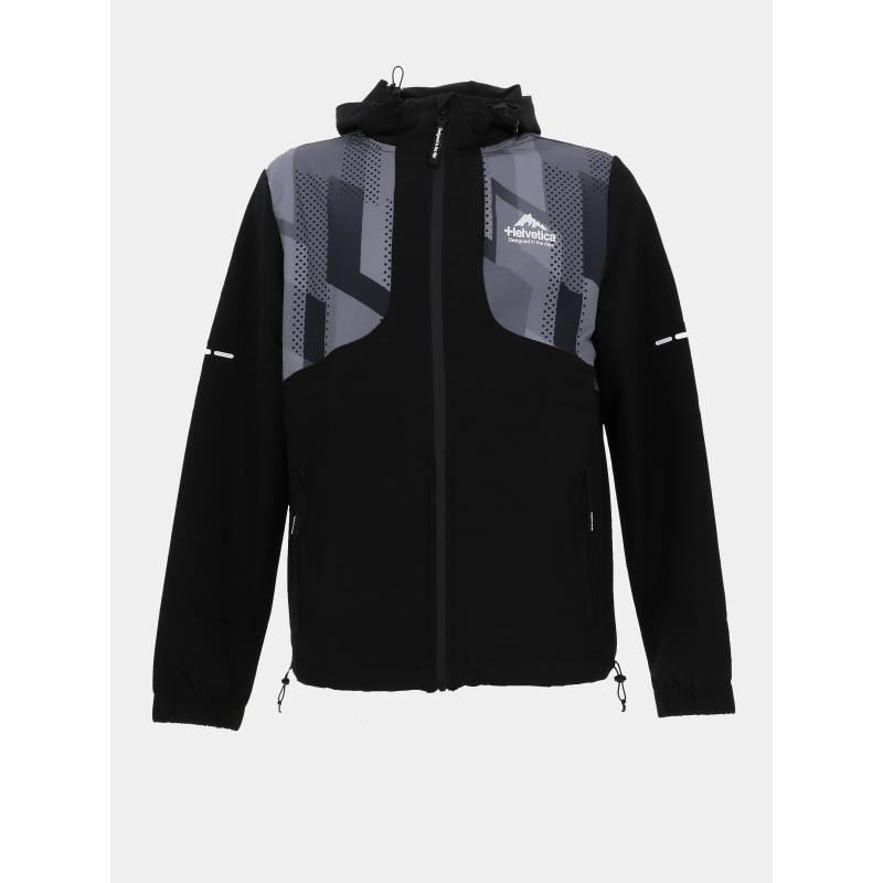 Veste à capuche denis gris homme - Helvetica