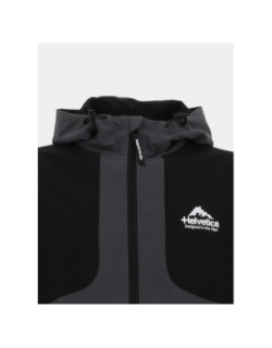 Veste à capuche swindon gris homme - Helvetica