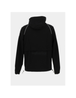 Veste à capuche wells noir homme - Helvetica