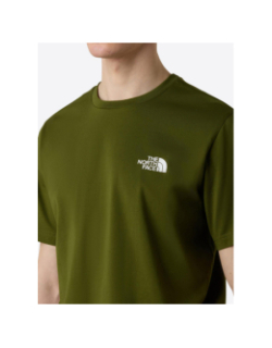 T-shirt simple dome woodland vert homme - The North Face