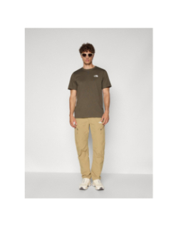 T-shirt simple dome kaki homme - The North Face