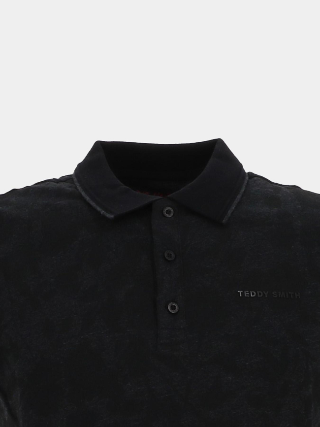 Polo imprimé paso noir homme - Teddy Smith