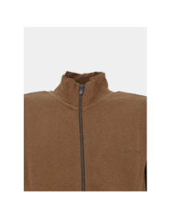 Sweat zippé narkus noisette marron homme - Teddy Smith