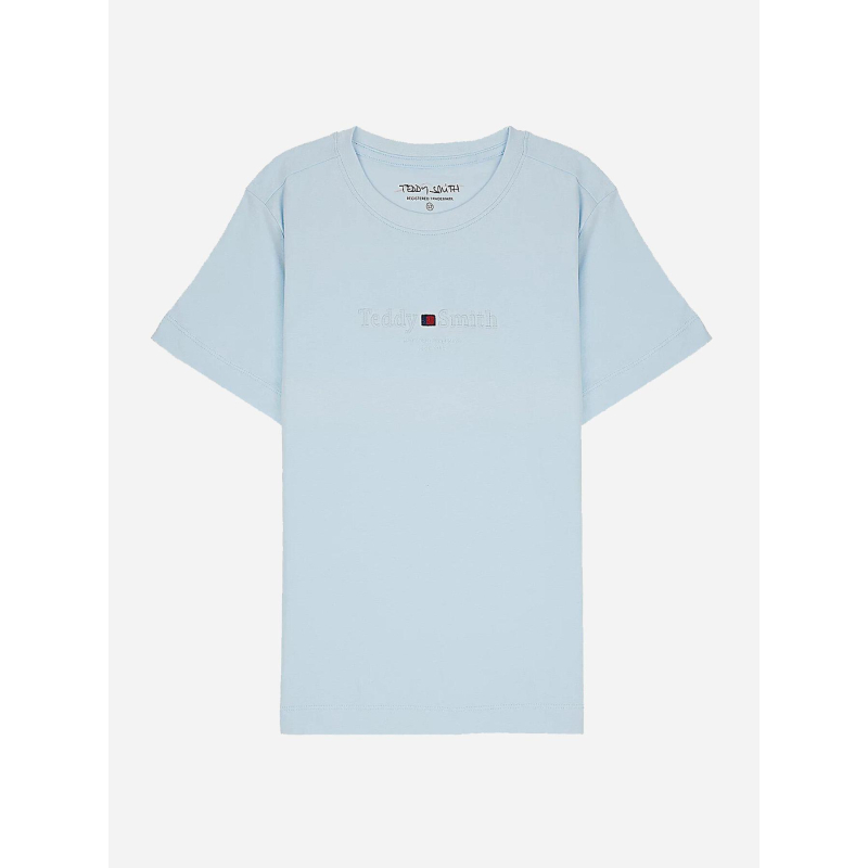 T-shirt jim bleu gris homme - Teddy Smith