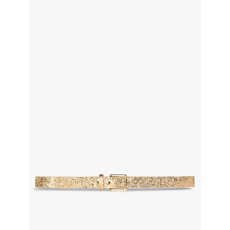 Ceinture à paillettes nilla doré femme - Pieces