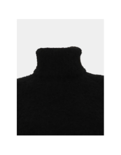 Pull col roulé odragi noir fille - Le Temps Des Cerises