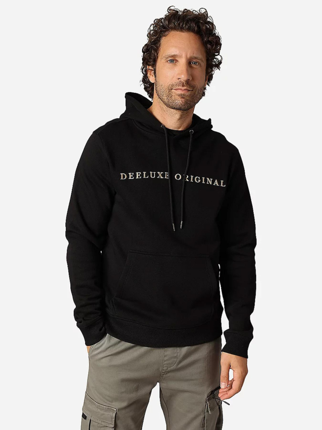 Sweat à capuche ben noir homme - Deeluxe