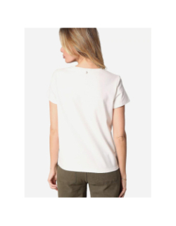 T-shirt strassy wild blanc femme - Deeluxe