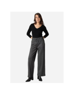 Pantalon rayé taysen gris femme - Deeluxe