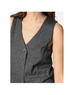 Top veston rayé camberly gris femme - Deeluxe
