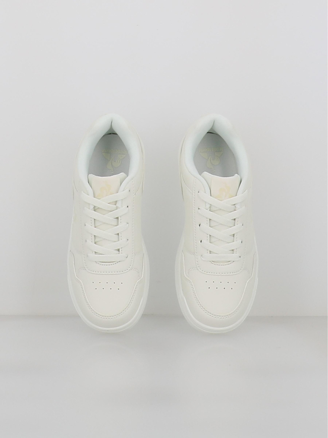 Baskets uni court breaker blanc enfant - Le Coq Sportif