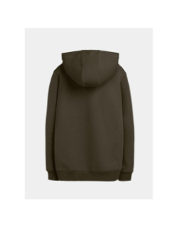 Sweat à capuche evry deep kaki enfant - Teddy Smith
