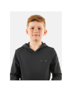 Sweat à capuche nark noir enfant - Teddy Smith