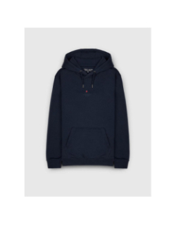 Sweat à capuche jim bleu marine garçon - Teddy Smith