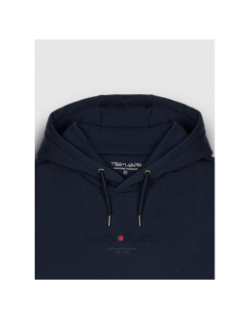 Sweat à capuche jim bleu marine garçon - Teddy Smith