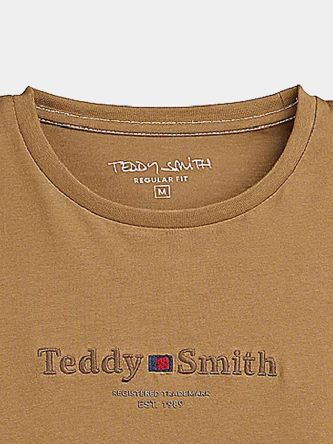T-shirt logo jim marron garçon - Teddy Smith