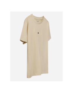 T-shirt jim naturel beige garçon - Teddy Smith