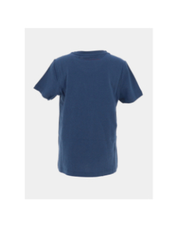 T-shirt evan indigo bleu garçon - Teddy Smith