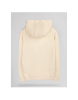 Sweat à capuche zippé giclass jim beige enfant - Teddy Smith