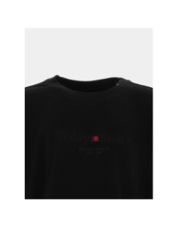 T-shirt manches longues jim noir garçon - Teddy Smith