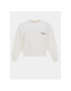 Sweat flower blanc fille - Teddy Smith