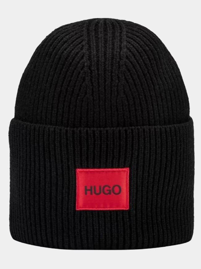Bonnet en laine saffa noir femme - Hugo