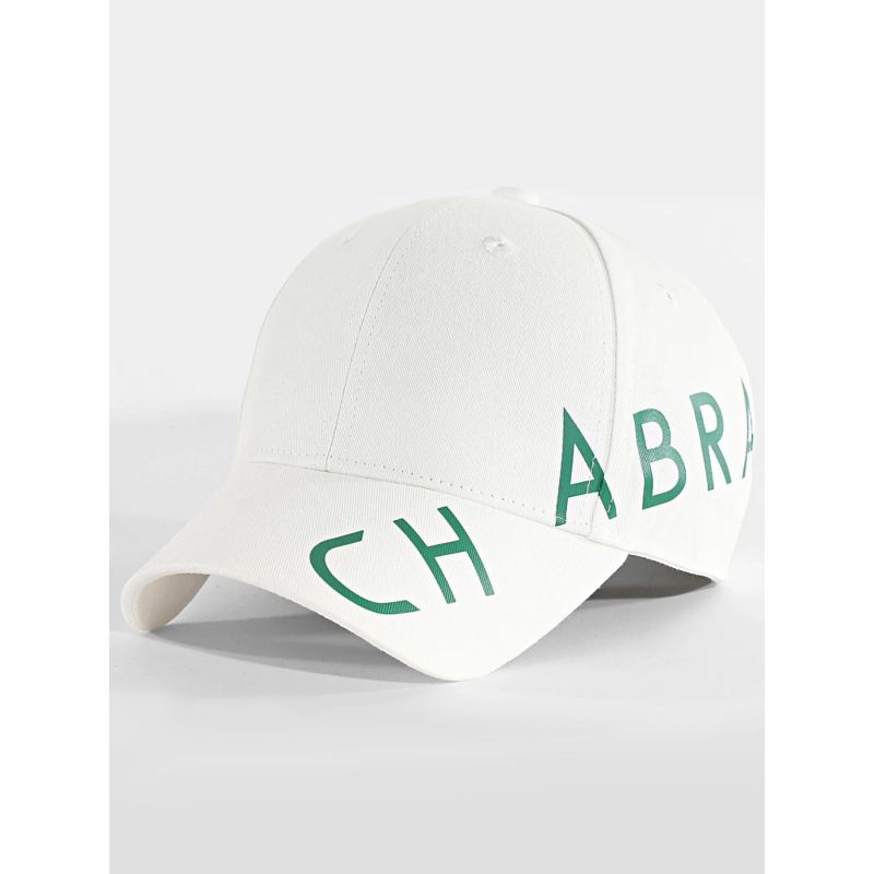 Casquette logo blanc vert homme - Chabrand