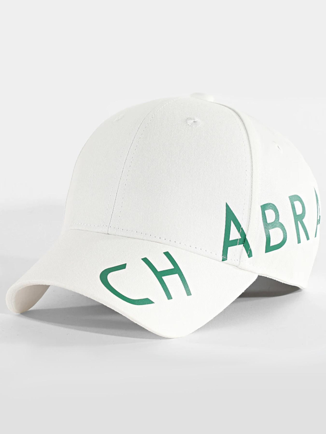 Casquette logo blanc vert homme - Chabrand
